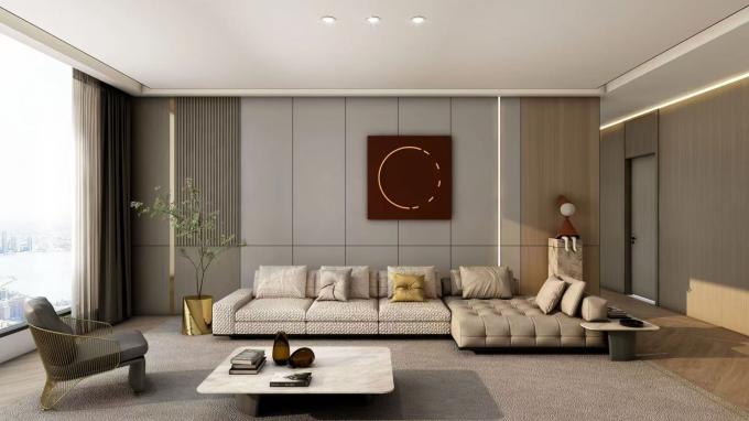 Panneau composite en aluminium de couleur brillante ACP léger pour les bâtiments et les installations intérieures 18