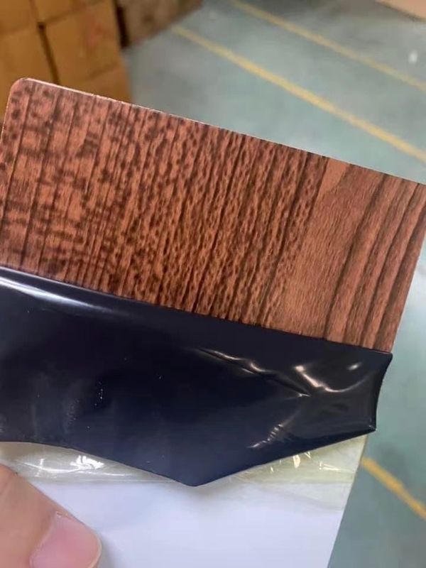 Panneau composite en aluminium à effet de marbre flexible et résistant aux chocs pour l'intérieur et l'extérieur