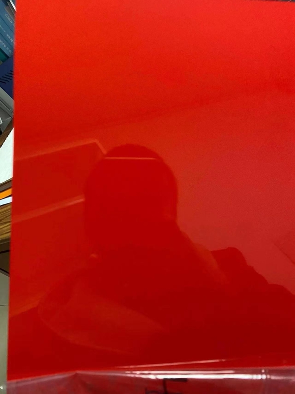 le PE de 1550mm a enduit la feuille en plastique composée en aluminium pour l'intérieur de devanture de Signage
