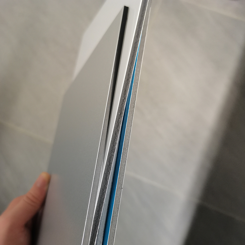 mur intérieur 1250mm décoratif de pe composé en aluminium de panneau de 3mm Acm PVDF