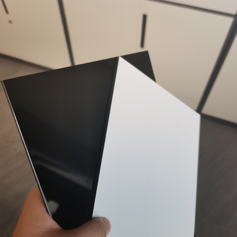 mur intérieur 1250mm décoratif de pe composé en aluminium de panneau de 3mm Acm PVDF