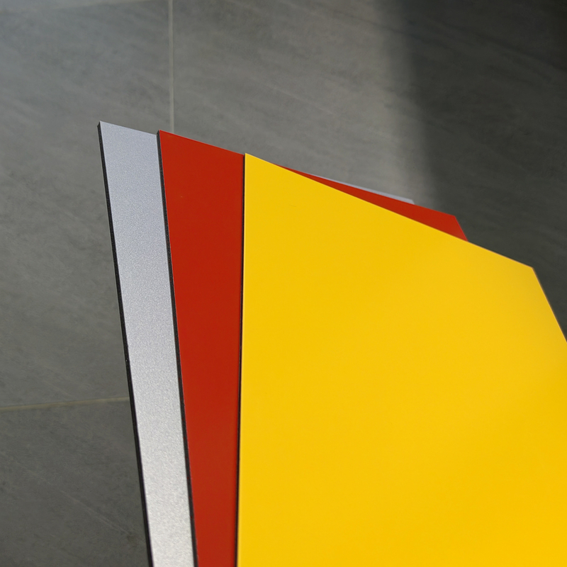 mur intérieur 1250mm décoratif de pe composé en aluminium de panneau de 3mm Acm PVDF