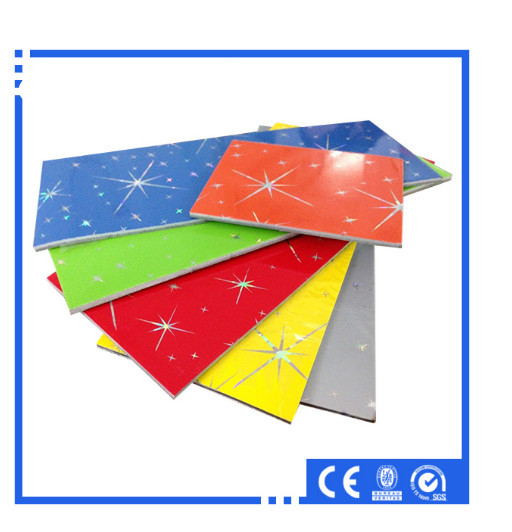 Double décoration des côtés Ald-G814 Acpinterior de panneau composé en aluminium brillant