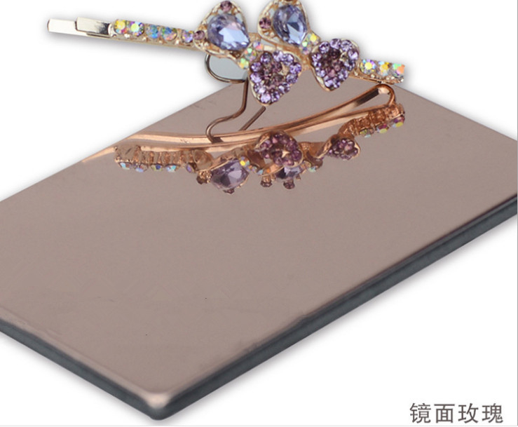 Panneau composé en aluminium antistatique 4mm du miroir PVDF 1250mm pour la décoration d'Orexterior