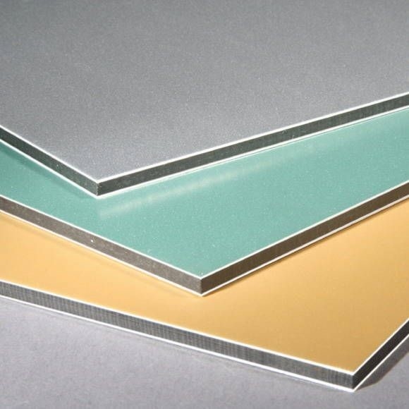 Feuilles composées extérieures de la décoration PVDF ACP AA3003 antistatique pour le mur 1220*2440mm