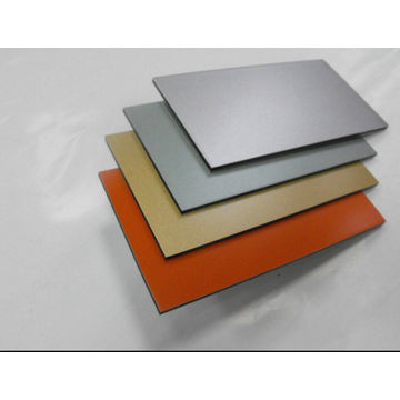 Prix compétitif Panneau composite d'aluminium en alliage d'aluminium 4 * 8 pieds Taille pour intérieur et extérieur