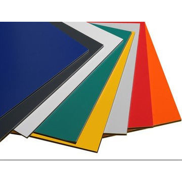 0.03-0.5 mm Panneaux en aluminium PVDF à finition brossée pour murs extérieurs