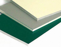 Panneau composite d'aluminium à base d'alucobond de type FR ACP résistant à la corrosion, résistant au feu, pour revêtement, mur de rideau, voûte et décoration intérieure
