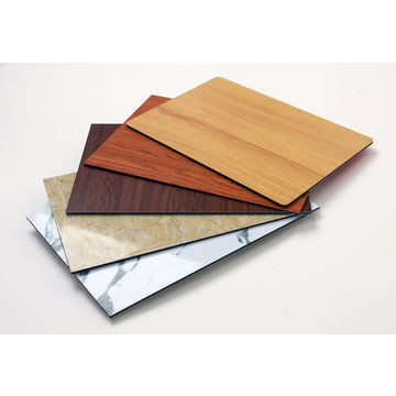 1.22m*2.44m Panneau ACP/ACM en bois avec CE ISO9001 SGS certifié par Aludong