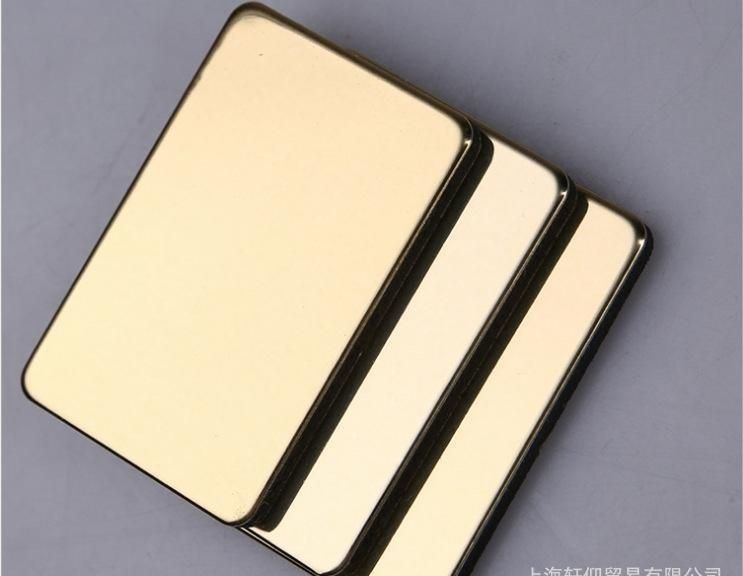 panneau composé en aluminium 6000mm de miroir de la meilleure qualité de 1250mm pour le décor à la maison