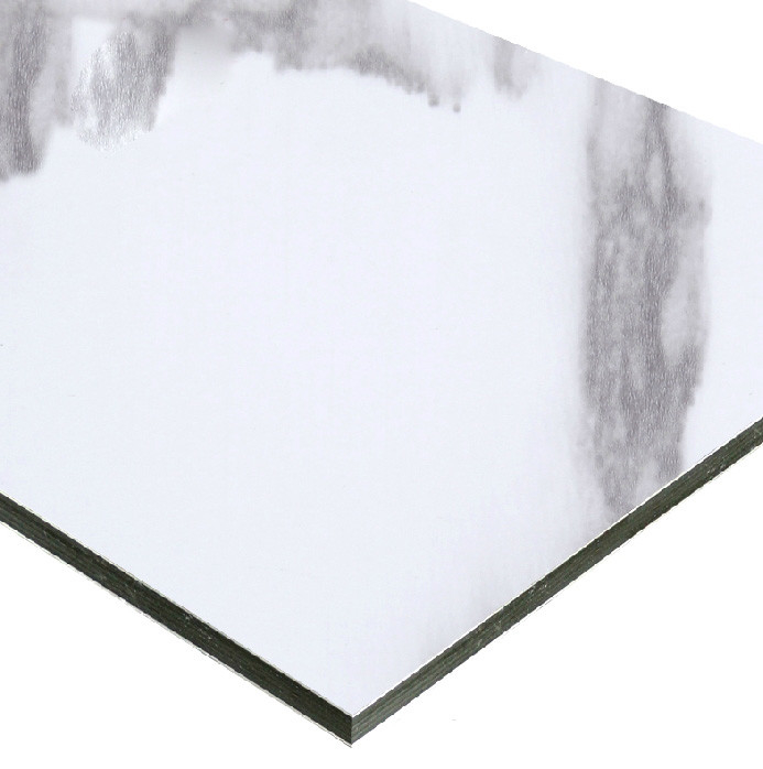 5.5kg/panneau composé en aluminium marbre de m2 ACP pour murs intérieurs/extérieurs