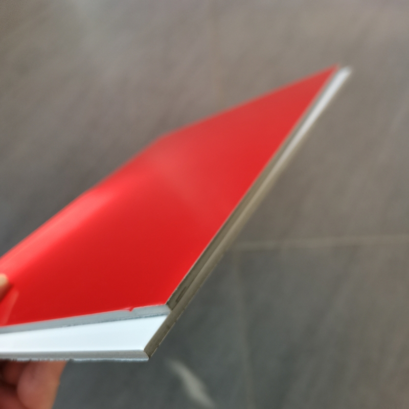 Panneau composite d'aluminium à base d'alucobond de type FR ACP résistant à la corrosion, résistant au feu, pour revêtement, mur de rideau, voûte et décoration intérieure