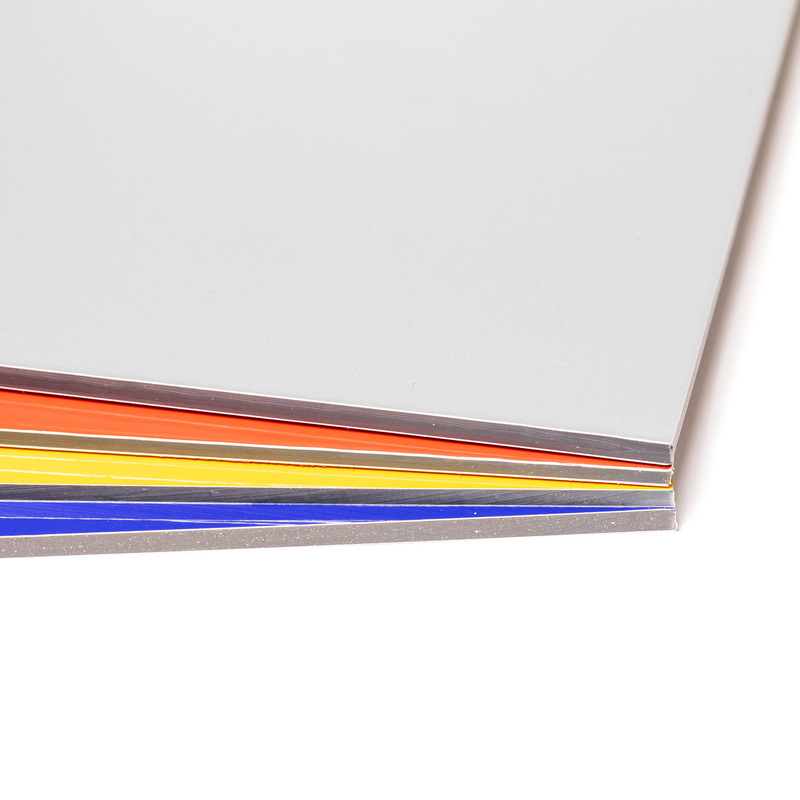 Panneau composite d'aluminium recouvert de PVDF ACP pour matériaux de construction et décoration extérieure