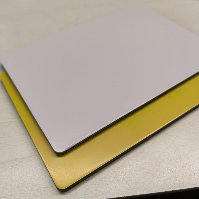Panneau composite en aluminium en PVDF PE ACP Acm Board pour matériaux décoratifs