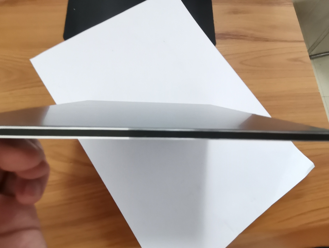 Panneau composite en aluminium au noyau en PE incassable, blanc brillant de 3 mm, ACM ACP pour matériaux de construction