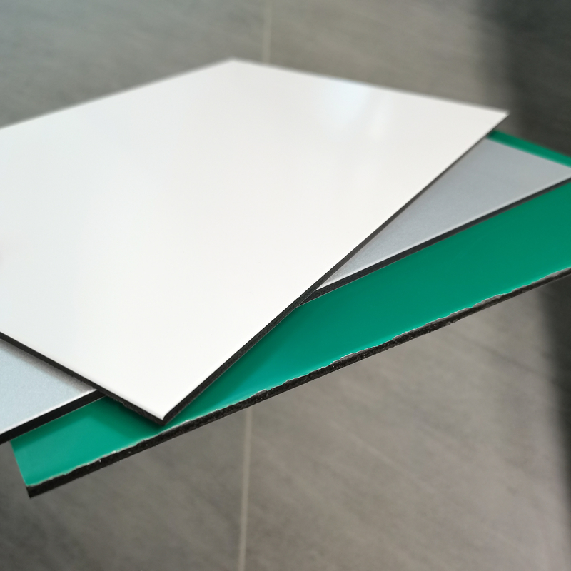 panneau composite en aluminium PE incassable de 3 mm et 4 mm acm acp pour affichage et publicité