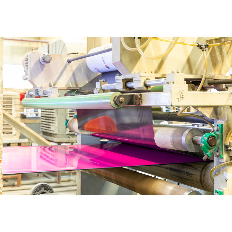 Panneau composite en aluminium PVDF de qualité B1 ignifuge pour la décoration murale extérieure