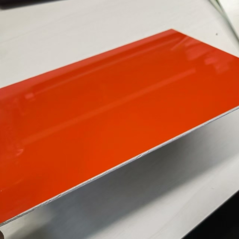 Protéger les bâtiments de la pollution et de la poussière Panneau composite en aluminium ignifuge et revêtement nano-PVDF