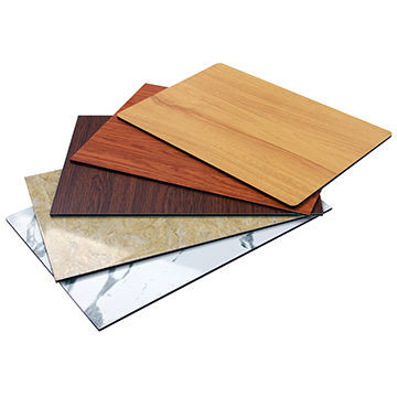 Panneau composite en aluminium PE de 1250 mm * 3050 mm pour les volets de mur de rideau