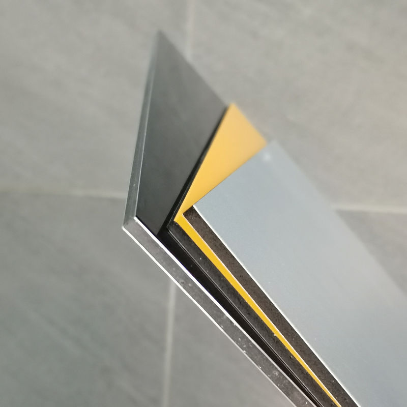 Panneau composite en aluminium PE PDVF, livraison rapide, revêtement 1220x24400mm, motif en marbre, pour décoration de hall de centre commercial, d'hôtel, personnalisé