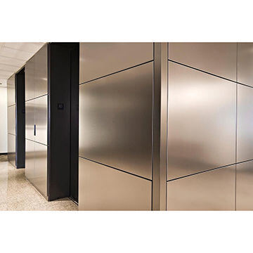 Top Qualité 4x8 pieds anodisé ACM/ACM Matte Brushed Finish, écologique et durable pour le plafond du panneau du centre commercial livraison rapide