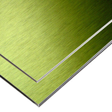 OEM personnalisé anodisé ACP 3 mm, revêtement PVDF, anti-rayures pour la décoration d'hôtel du métro
