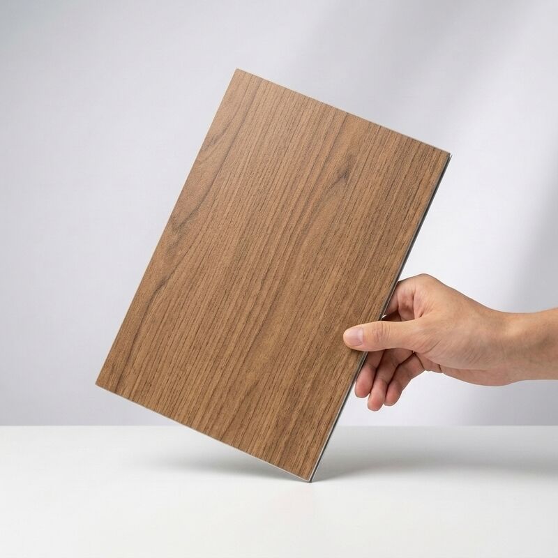 En stock 1220*2440mm Panneau d'aluminium anti rayures PE revêtement PVDF, écologique pour la cuisine du restaurant prix de gros