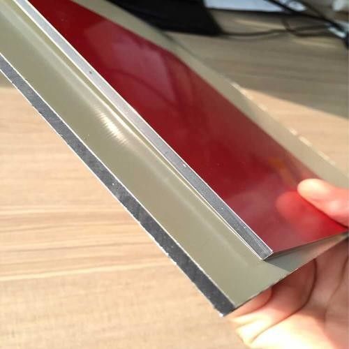 FR B1/A2 ACP, résistant au feu Fabrication de panneaux composites en aluminium à base d'alucobond pour revêtement, murs de rideau, volets et décoration intérieure