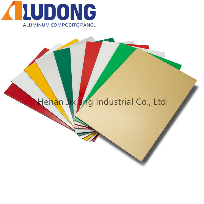 ISO 9001 Factory 4mm ACP Sheet PVDF Coating Economical & Durable for Building Facade Fast Shipment