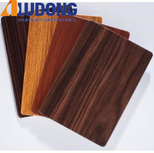 Feuille ACP ACM à Grain de bois OEM et ODM 1550x3000mm, revêtement Nano, anti-rayures et insonorisé pour Station de métro, qualité supérieure