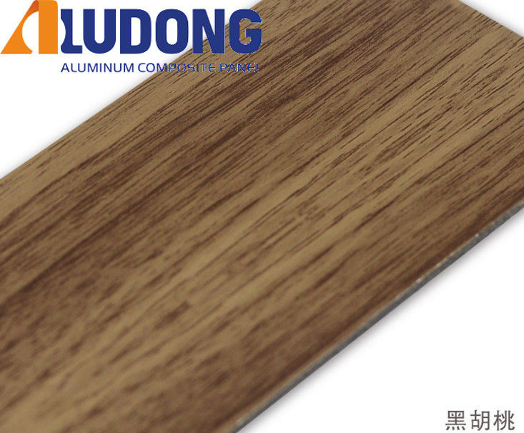 Vente à chaud Panneau d'aluminium en bois 3 mm, Nano-Coating, écologique et résistant aux intempéries pour la façade de la villa Livraison rapide