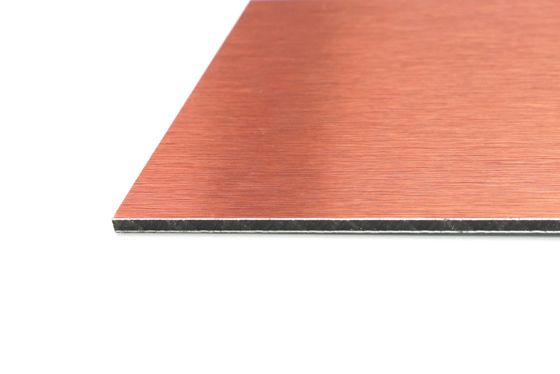 Panneau composite en aluminium très brillant avec revêtement PVDF Protection ultime pour la surface de votre bâtiment