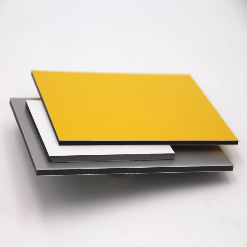 panneau à haute brillance 1220mm de 2440mm*1220mm ACP pour la décoration de construction