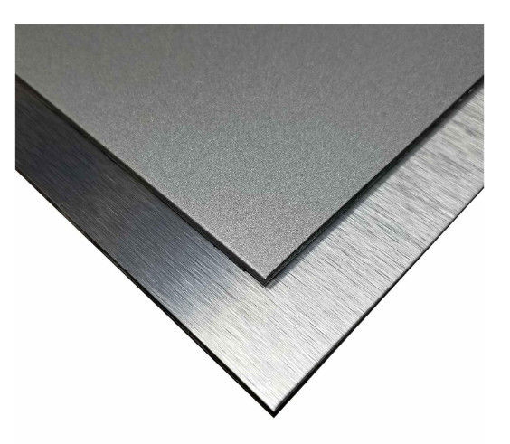 Vente à chaud ACM/ ACP Panneau composite en aluminium anodisé brossé 4 mm, revêtement PVDF, résistant aux rayures pour cabine d'ascenseur