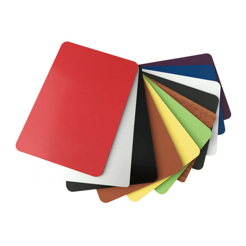 Best seller Panneau ACP PE PVDF revêtu Panneaux composites en aluminium 4x8 Ft Matériau de construction pour la décoration intérieure et extérieure des murs