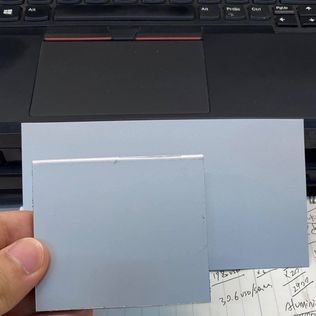 Panneaux d'aluminium ignifuges résistant aux chocs / aux intempéries