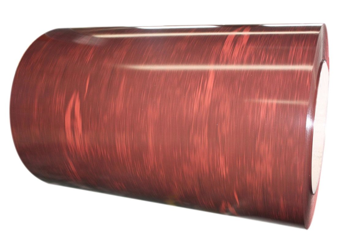 1100 3003 colorent les bobines en aluminium enduites du polyester Pvdf ont enduit la feuille d'un préenduisage en aluminium