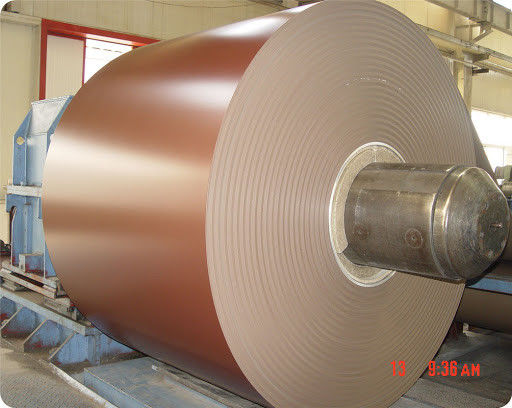 PE/PVDF enduisant la finition en aluminium enduite d'une première couche de peinture d'amorce de moulin de la bobine ACP Front Coil Or Back Coil