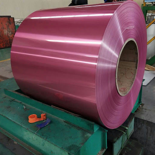 Couche de peinture de protection bobine d'aluminium prépeinte pour une dureté élevée et la construction contemporaine