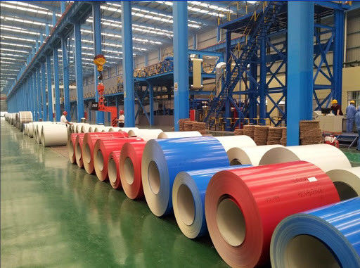 PE/PVDF enduisant la finition en aluminium enduite d'une première couche de peinture d'amorce de moulin de la bobine ACP Front Coil Or Back Coil
