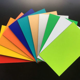 Feuille composée en aluminium imprimable UV d'alliage de panneau avec des couleurs brillantes solides deux côtés