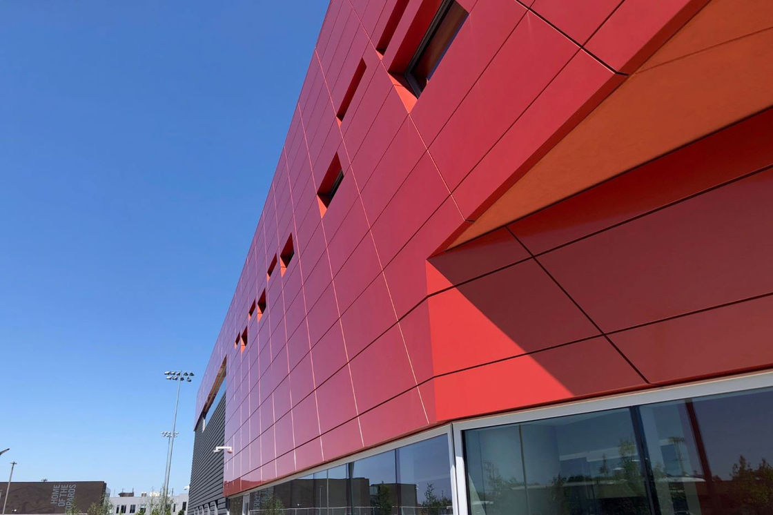 FR B1/A2 ACP, résistant au feu Fabrication de panneaux composites en aluminium à base d'alucobond pour revêtement, murs de rideau, volets et décoration intérieure