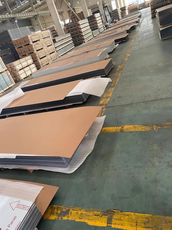 Panneau composé en aluminium en bois de la couleur ACP avec la décoration intérieure de Faux