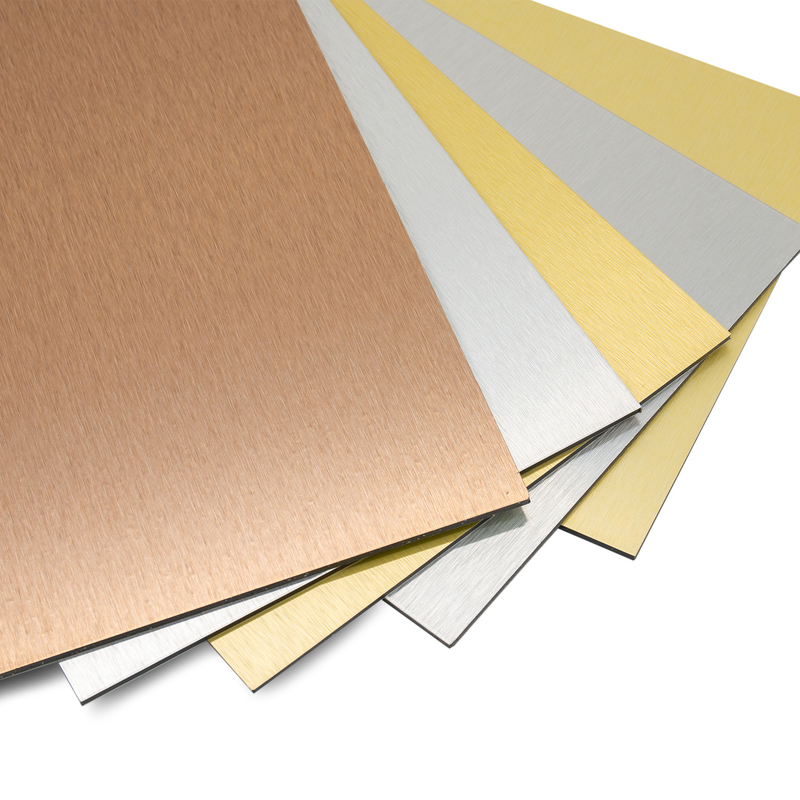 Fabrication de panneaux composites en aluminium à base d' alucobond pour le revêtement, le revêtement des murs des rideaux et la décoration intérieure