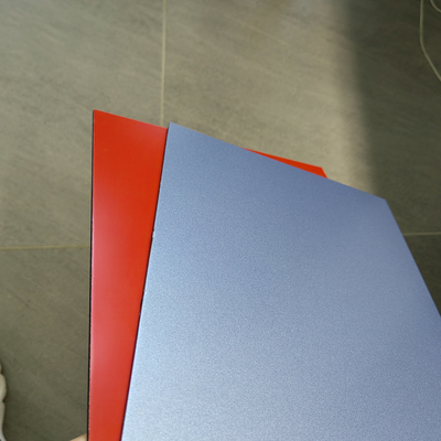 Panneau composé en aluminium de couleur métallique pour la décoration ZWM - 88 de mur rideau