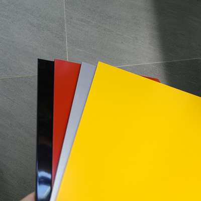 Panneau composé en aluminium 1220*2440*3mm de PE de lustre pour la décoration intérieure