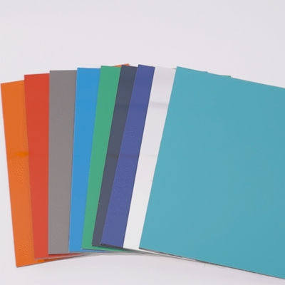 Panneau composite en aluminium PVDF de 4 mm 0,40 mm feuilles acp acm pour matériaux de construction