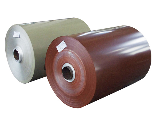 Couche de peinture de protection bobine d'aluminium prépeinte pour une dureté élevée et la construction contemporaine
