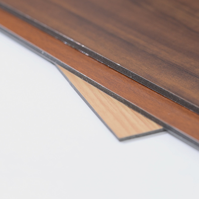 1.5 mm Panneau composite en aluminium marbre ignifuge Panneau composite en marbre Al