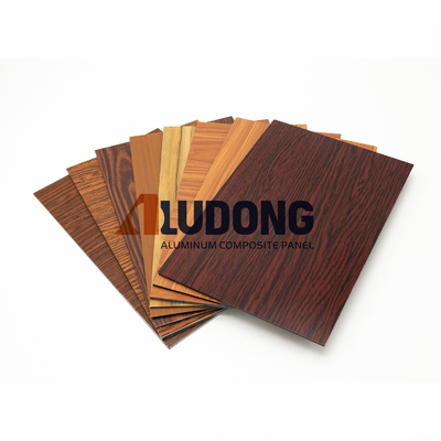 Panneau composite en aluminium en bois pour des performances et une durabilité supérieures